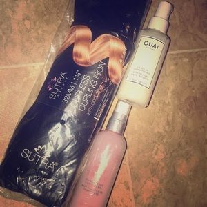 1 HAIR TOOL AND 2 HAIR PRODUCTS NEVER OPENED!